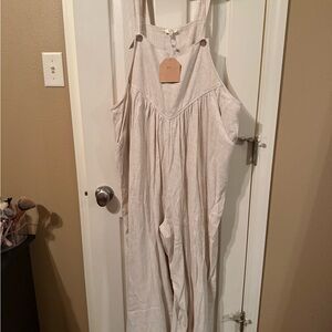 Kori Light Tan Jumpsuit